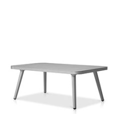 Coffee Table Rectangular Kessler Silver